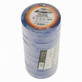 Изолента ПВХ Kranz 15мм х 20м толщина 0,13 синяя [уп.10шт]