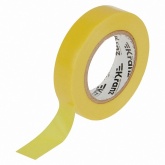 Изолента ПВХ Kranz 15мм х 20м толщина 0,13 желтая [уп.10шт]
