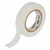 Изолента ПВХ Kranz 15мм х 20м толщина 0,13 белая [уп.10шт]
