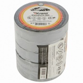 Изолента ПВХ Kranz 19мм х 25м толщина 0,13 серая [уп.5шт]