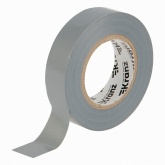 Изолента ПВХ Kranz 19мм х 25м толщина 0,13 серая [уп.5шт]