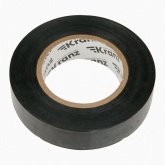 Изолента ПВХ Kranz 19мм х 25м толщина 0,13 черная [уп.5шт]