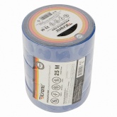 Изолента ПВХ Kranz 19мм х 25м толщина 0,13 синяя [уп.5шт]