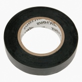 Изолента ПВХ Kranz 15мм х 25м толщина 0,13 черная [уп.5шт]