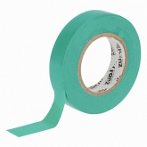 Изолента ПВХ Kranz 15мм х 25м толщина 0,13 зеленая [уп.5шт]