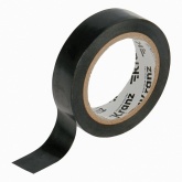 Изолента ПВХ Kranz 15мм х 10м толщина 0,13 черная [уп.10шт]