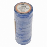 Изолента ПВХ Kranz 15мм х 10м толщина 0,13 синяя [уп.10шт]