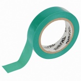 Изолента ПВХ Kranz 15мм х 10м толщина 0,13 зеленая [уп.10шт]