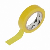 Изолента ПВХ Kranz 15мм х 10м толщина 0,13 желтая [уп.10шт]
