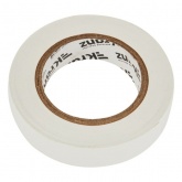 Изолента ПВХ Kranz 15мм х 10м толщина 0,13 белая [уп.10шт]