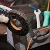 Изолента ХБ Rexant 18мм х 15м черная