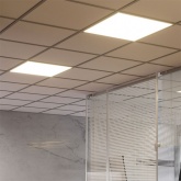 Светильник светодиодный офисный Gauss MiR 30W 6500K 3000lm IP40 595х595х50мм опал с БАП 1ч