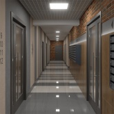 Светильник светодиодный Feron AL2118 40W 4000K 230V 3500Lm с БАП 1,5 часа 595х595х28мм