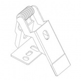 Комплект Philips RC048Z SMB-PLC клипсы для монтажа в гипсокартон, для RC048 (упаковка 4 шт)