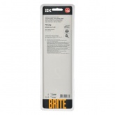 Рамка на 4 поста ИЭК BRITE стекло белый матовый (РУ-4-2-Бр)