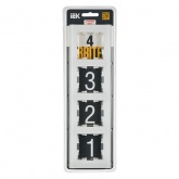 Рамка на 4 поста ИЭК BRITE стекло белый матовый (РУ-4-2-Бр)