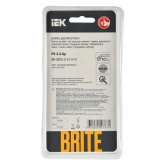 Рамка на 2 поста ИЭК BRITE стекло розовый матовый (РУ-2-2-Бр)