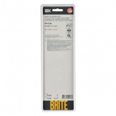 Рамка на 4 поста ИЭК BRITE стекло черный (РУ-4-2-Бр)