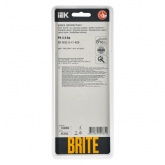 Рамка на 3 поста ИЭК BRITE стекло эко грин RE (РУ-3-2-Бр)