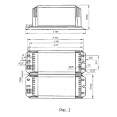 Электромагнитный пускорегулирующий аппарат ПРА Galad 1И2000ДРИ81Н-002УХЛ2 2000W 380V (упаковка 2шт.)