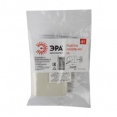 Розетка кабельная без заземления ЭРА R1 2P 6А угловая белая