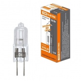 Лампа капсульная галогенная TDM JC 50W 12V GY6.35 прозрачная