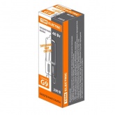 Лампа галогенная капсульная TDM JCD 60W 230V G9 прозрачная