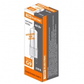 Лампа галогенная капсульная TDM JCD 40W 230V G9 матовая