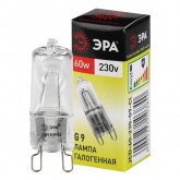 Лампа галогенная капсульная ЭРА JCD 60W 230V G9 CL (5055287103840)