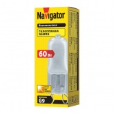 Лампа галогенная капсульная Navigator 94 233 JCD9 60W 230V G9 матовая