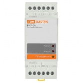 Реле контроля уровня TDM РКУ-04 230/400В, управление 2-мя насосами, 3 датчика (без датчиков)