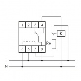 Ограничитель мощности Евроавтоматика OM-3 однофазный, 0,5-5кВт, 16А, 1NO/NC