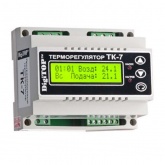 Терморегулятор ТК-7 6A -55C..+125C два канала управления и три канала измерения
