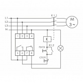 Реле контроля наличия/асимметрии/чередования фаз CKF-BT асим 40-80В, задерж. откл. 0,5-15с, 1NO, 1NC