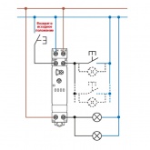 Реле многофункциональное шаговое/моностабильное Finder со сбросом 1NO 16A 110-240В AC/DC DIN-рейка