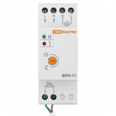 Фотореле TDM ФРЛ-11 2-100Лк 20А DIN-рейка (с датчиком IP65)