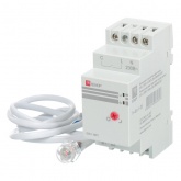 Фотореле с выносным датчиком EKF DIN-1 (ФР) 2-100Лк 25А 3000Вт