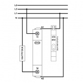 Импульсное реле Меандр РИО-1КМ1 УХЛ4 63А 230В АС 1NO на DIN-рейку (2000016937213)