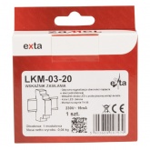 Сигнализатор световой Zamel красный 230VAC IP20