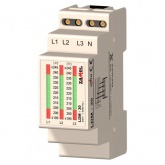 Указатель уровня напряжения Zamel 3Ф 195-245VAC IP20 на DIN рейку
