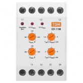 Реле контроля фаз серии TDM ЕЛ-11М 3х380В 1НО+1НЗ