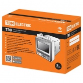 Таймер электронный цокольный в крышку щитка TDM ТЭ8-1мин/7дн-8on/off-16А-8Ц/Щ