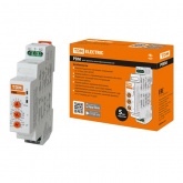 Реле времени многофункциональное TDM РВМ 0,1с/10дн 1НО/НЗ 8А 12/230В 10режимов