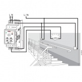 Таймер лестничный Zamel 2с-10мин 600Вт с функцией антиблокировки, плавное вкл/выкл IP20