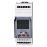Многофункциональное реле времени Zamel PCM-07/U 16А 0,1с до 99ч 59мин 2NO/NC 12-240V AC