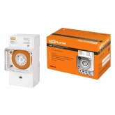 Таймер суточный аналоговый TDM АР 16А шаг 30мин