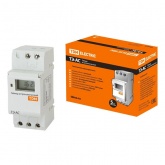 Таймер недельный электронный TDM ТЭ15 16А 16 циклов