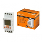 Таймер недельный электронный двухканальный TDM ТЭ822 2х16А 44 цикла