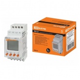 Трехфазное реле контроля напряжения цифровое TDM РН-12 2х8А 3х400/230В 1НО+1НЗ