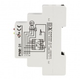 Трехфазное реле контроля напряжения Zamel 16А регулируемое 170-290В